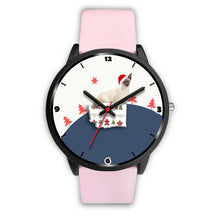 Load image into Gallery viewer, Balinese Cat Washington Christmas Special Wrist Watch-Free Shipping