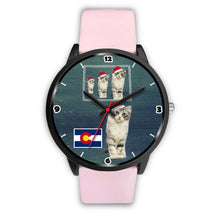 Load image into Gallery viewer, American Curl Cat Colorado Christmas Special Wrist Watch-Free Shipping