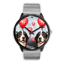 Load image into Gallery viewer, Bernese Mountain Dog Colorado Christmas Special Wrist Watch-Free Shipping