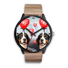 Load image into Gallery viewer, Bernese Mountain Dog Colorado Christmas Special Wrist Watch-Free Shipping