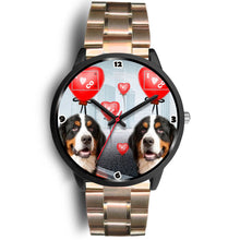 Load image into Gallery viewer, Bernese Mountain Dog Colorado Christmas Special Wrist Watch-Free Shipping
