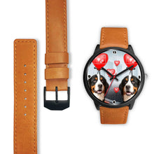 Load image into Gallery viewer, Bernese Mountain Dog Colorado Christmas Special Wrist Watch-Free Shipping