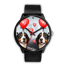 Load image into Gallery viewer, Bernese Mountain Dog Colorado Christmas Special Wrist Watch-Free Shipping