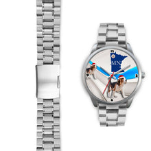 Load image into Gallery viewer, Beagle Dog Minnesota Christmas Special Wrist Watch-Free Shipping