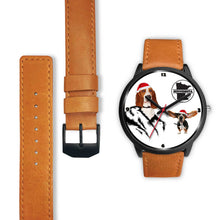Load image into Gallery viewer, Basset Hound Dog Minnesota Christmas Special Wrist Watch-Free Shipping