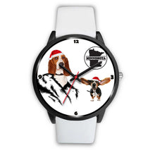 Load image into Gallery viewer, Basset Hound Dog Minnesota Christmas Special Wrist Watch-Free Shipping