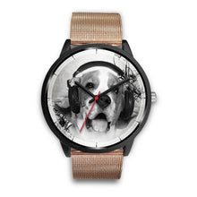 Load image into Gallery viewer, Beagle With Headphone Christmas Special Wrist Watch-Free Shipping