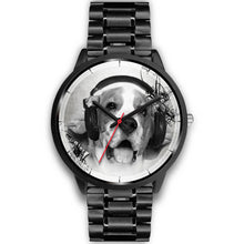 Load image into Gallery viewer, Beagle With Headphone Christmas Special Wrist Watch-Free Shipping