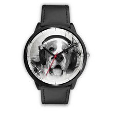 Load image into Gallery viewer, Beagle With Headphone Christmas Special Wrist Watch-Free Shipping