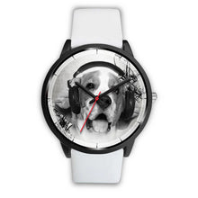 Load image into Gallery viewer, Beagle With Headphone Christmas Special Wrist Watch-Free Shipping