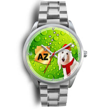 Load image into Gallery viewer, Afghan Hound Arizona Christmas Special Wrist Watch-Free Shipping