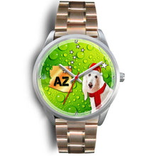 Load image into Gallery viewer, Afghan Hound Arizona Christmas Special Wrist Watch-Free Shipping