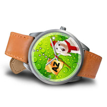 Load image into Gallery viewer, Afghan Hound Arizona Christmas Special Wrist Watch-Free Shipping