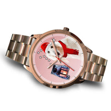 Load image into Gallery viewer, Afghan Hound Alabama Christmas Special Wrist Watch-Free Shipping