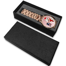 Load image into Gallery viewer, Afghan Hound Alabama Christmas Special Wrist Watch-Free Shipping