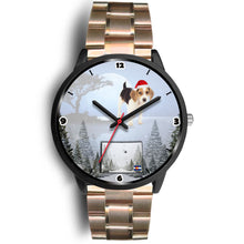 Load image into Gallery viewer, Beagle Dog Colorado Christmas Special Wrist Watch-Free Shipping