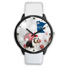 Load image into Gallery viewer, Bearded Collie Minnesota Christmas Special Wrist Watch-Free Shipping