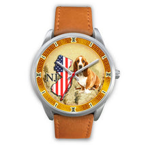 Load image into Gallery viewer, Basset Hound New Jersey Christmas Special Limited Edition Wrist Watch-Free Shipping
