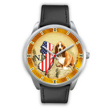 Load image into Gallery viewer, Basset Hound New Jersey Christmas Special Limited Edition Wrist Watch-Free Shipping