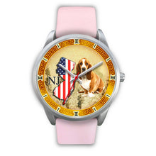Load image into Gallery viewer, Basset Hound New Jersey Christmas Special Limited Edition Wrist Watch-Free Shipping