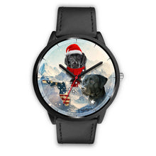 Load image into Gallery viewer, Black Labrador Retriever Florida Christmas Special Wrist Watch-Free Shipping