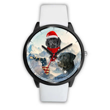 Load image into Gallery viewer, Black Labrador Retriever Florida Christmas Special Wrist Watch-Free Shipping