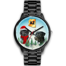 Load image into Gallery viewer, Black Labrador Retriever Arizona Christmas Special Wrist Watch-Free Shipping