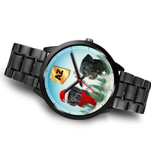 Load image into Gallery viewer, Black Labrador Retriever Arizona Christmas Special Wrist Watch-Free Shipping
