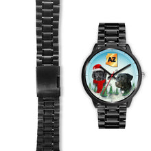 Load image into Gallery viewer, Black Labrador Retriever Arizona Christmas Special Wrist Watch-Free Shipping