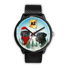 Load image into Gallery viewer, Black Labrador Retriever Arizona Christmas Special Wrist Watch-Free Shipping