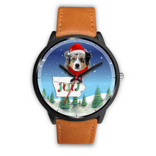 Load image into Gallery viewer, Australian Shepherd Iowa Christmas Special Wrist Watch-Free Shipping