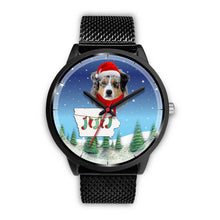 Load image into Gallery viewer, Australian Shepherd Iowa Christmas Special Wrist Watch-Free Shipping