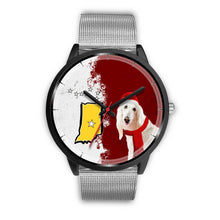 Load image into Gallery viewer, Afghan Hound Indiana Christmas Special Wrist Watch-Free Shipping