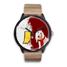Load image into Gallery viewer, Afghan Hound Indiana Christmas Special Wrist Watch-Free Shipping