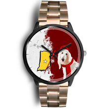 Load image into Gallery viewer, Afghan Hound Indiana Christmas Special Wrist Watch-Free Shipping