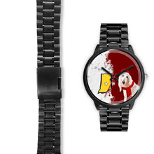 Load image into Gallery viewer, Afghan Hound Indiana Christmas Special Wrist Watch-Free Shipping