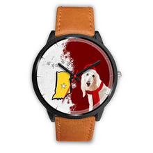 Load image into Gallery viewer, Afghan Hound Indiana Christmas Special Wrist Watch-Free Shipping