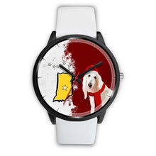 Load image into Gallery viewer, Afghan Hound Indiana Christmas Special Wrist Watch-Free Shipping