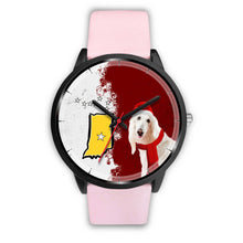 Load image into Gallery viewer, Afghan Hound Indiana Christmas Special Wrist Watch-Free Shipping