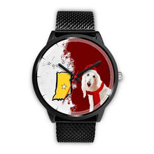 Load image into Gallery viewer, Afghan Hound Indiana Christmas Special Wrist Watch-Free Shipping