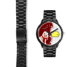 Load image into Gallery viewer, Afghan Hound Iowa Christmas Special Wrist Watch-Free Shipping