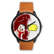 Load image into Gallery viewer, Afghan Hound Iowa Christmas Special Wrist Watch-Free Shipping