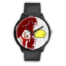 Load image into Gallery viewer, Afghan Hound Iowa Christmas Special Wrist Watch-Free Shipping