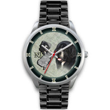Load image into Gallery viewer, Amazing Newfoundland Dog Sketch New Jersey Christmas Special Wrist Watch-Free Shipping