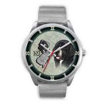 Load image into Gallery viewer, Amazing Newfoundland Dog Sketch New Jersey Christmas Special Wrist Watch-Free Shipping