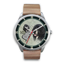 Load image into Gallery viewer, Amazing Newfoundland Dog Sketch New Jersey Christmas Special Wrist Watch-Free Shipping