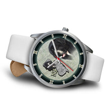 Load image into Gallery viewer, Amazing Newfoundland Dog Sketch New Jersey Christmas Special Wrist Watch-Free Shipping