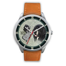 Load image into Gallery viewer, Amazing Newfoundland Dog Sketch New Jersey Christmas Special Wrist Watch-Free Shipping