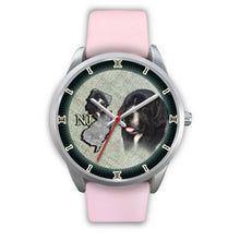 Load image into Gallery viewer, Amazing Newfoundland Dog Sketch New Jersey Christmas Special Wrist Watch-Free Shipping