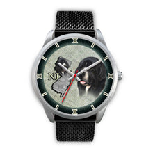 Load image into Gallery viewer, Amazing Newfoundland Dog Sketch New Jersey Christmas Special Wrist Watch-Free Shipping